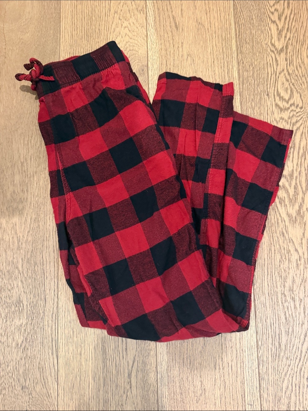 Men’s Red and Black Buffalo Plaid Pajama Pants